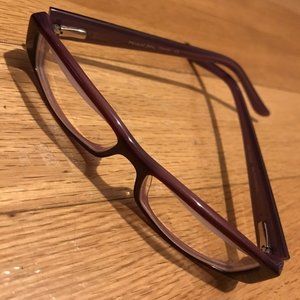 Michael Stars Trendy Wild Grape Eyeglasses Frame 48-13-130 Womens Ladies Purple